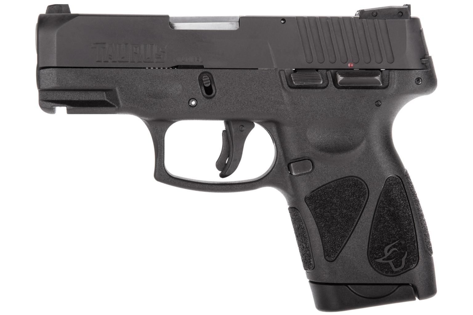 Taurus G2S 9mm Luger 7 rd Magazine 3.2 Barrel Black Slide/Black-img-0