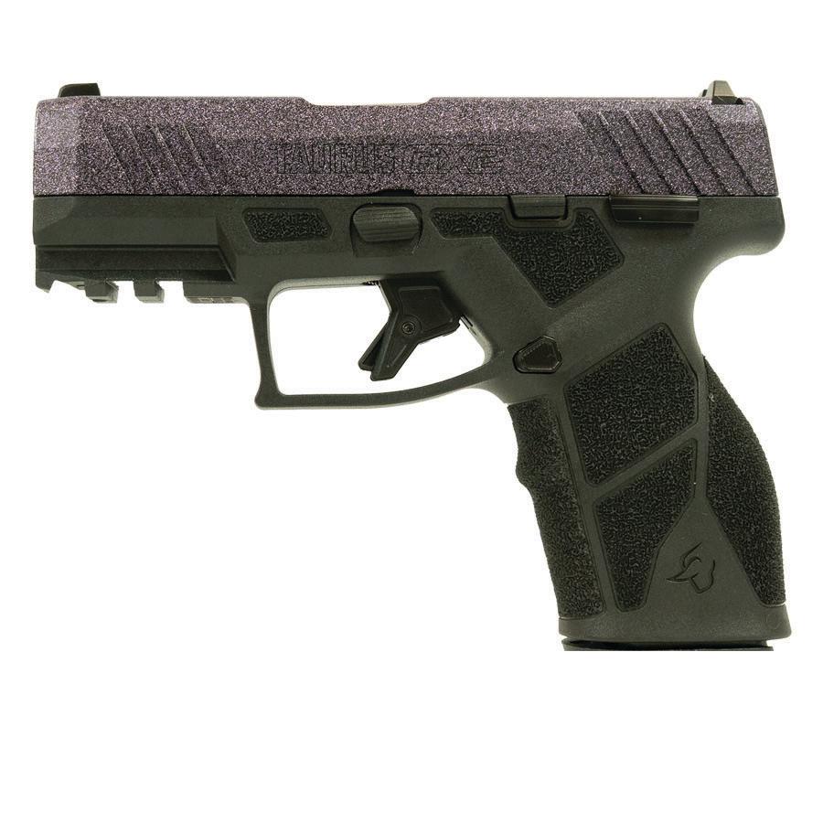 Taurus GX2 Purple Sparkle Handgun 9mm Luger 13rd Magazines (5) 3.38 Barrel Black Frame/Custom Slide