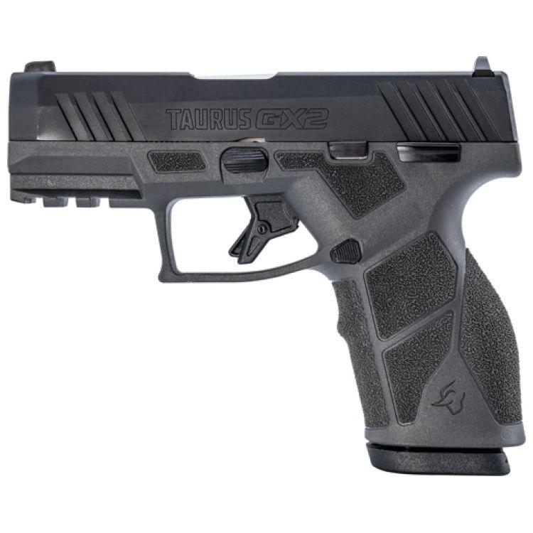 Taurus GX2 Handgun 9mm Luger 13rd Magazines (2) 3.38" Barrel Gray Frame/Black Slide