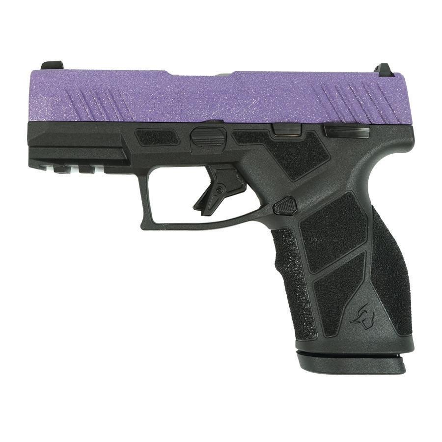 Taurus GX2 "Purple Sparkle" Handgun 9mm Luger 13rd Magazines (2) 3.38" Barrel Black Frame/Custom Slide