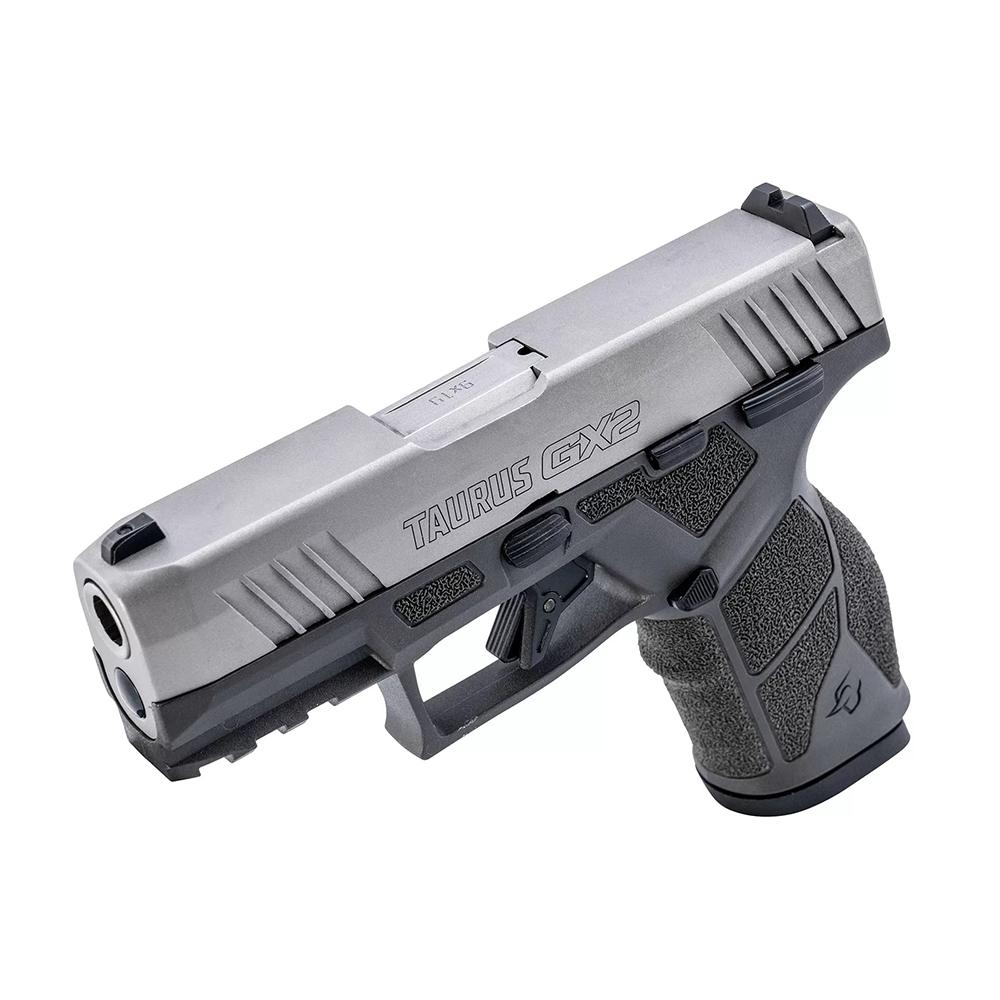 Taurus GX2 Handgun 9mm Luger 13rd Magazines (2) 3.38" Barrel Gray Frame/Stainless Slide