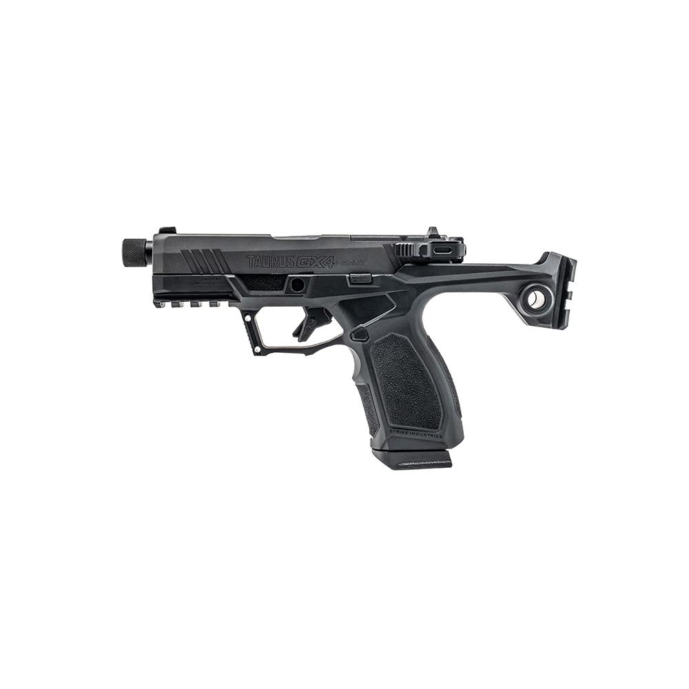 Taurus GX4 Strike Bravo Handgun 9mm Luger 15rd Magazines(2) 3.7" Threaded Barrel TORO SI Frame