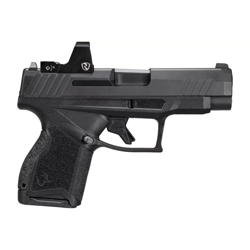 Taurus 1GX4XLP94110R GX4XL Microcompact 9MM Luger Pistol with 10-Round Capacity, 3.71-inch Barrel, Stainless Steel Frame, Alloy Steel Slide, and Riton Red Dot Sight