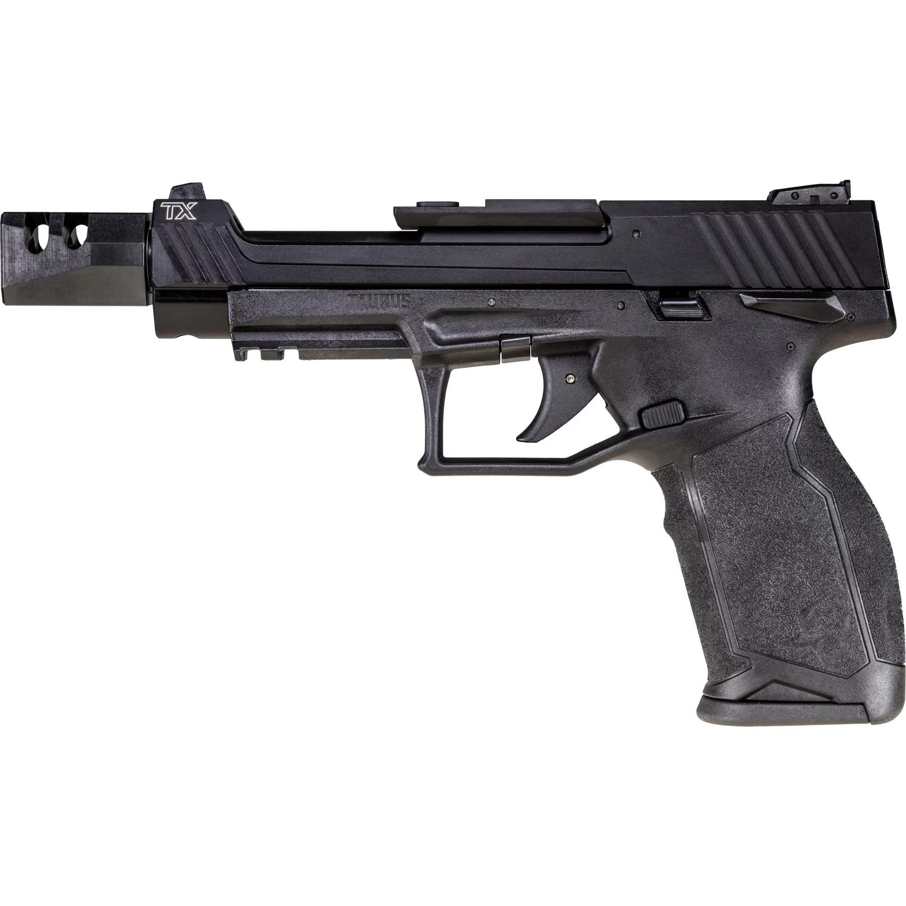 Taurus TX22 Competition SCR Handgun .22 LR 16rd Magazines (3) 5.4" Barrel Optic Ready Black