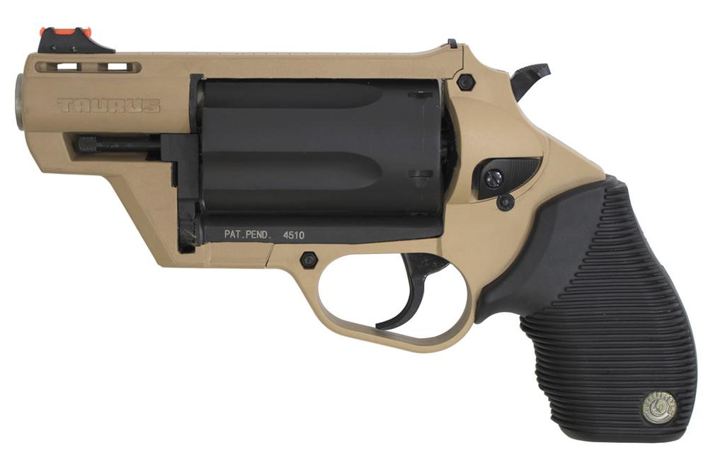 Taurus Judge Public Defender Polymer Handgun .45 Colt/.410 ga 5rd Capacity 2" Barrel Brown Frame