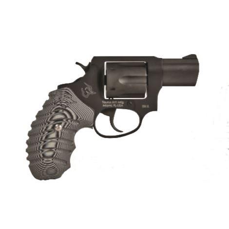 Taurus 856 Ultra-Lite Revolver, 38 Spl +P, 2" Matte Black Barrel, 6-Round, Gray Cyclone VZ Grip, Aluminum Frame - Taurus - 38 Special