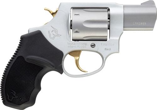 Taurus 856 Ultra Lite .38 Spl(+P) 6rds 2" Barrel Stainless w/Gold Accents .38 Special Handgun