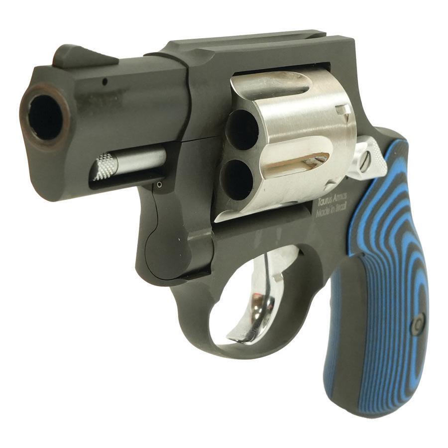 TAURUS 856 38SPL BK/SS CH 2'' 6RDS VZ BLUE S.G