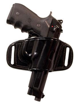Tagua Gunleather Quick Draw Belt Holster for H&K USP 45 Black Right-img-0
