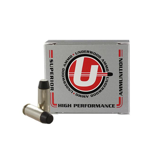 Underwood Ammo Hard Cast Flat Nose Handgun Ammunition 10mm Auto 200gr FN-img-0