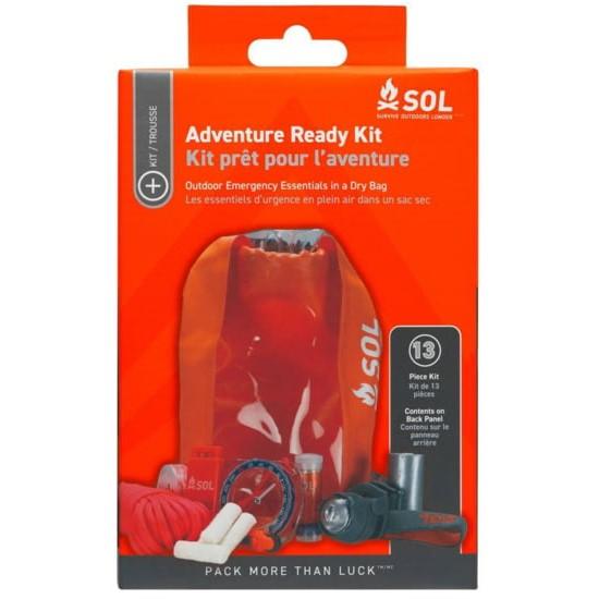 Adventure Ready Brands 0140-1621 Survival Kit: 13-Piece Outdoor Essentials