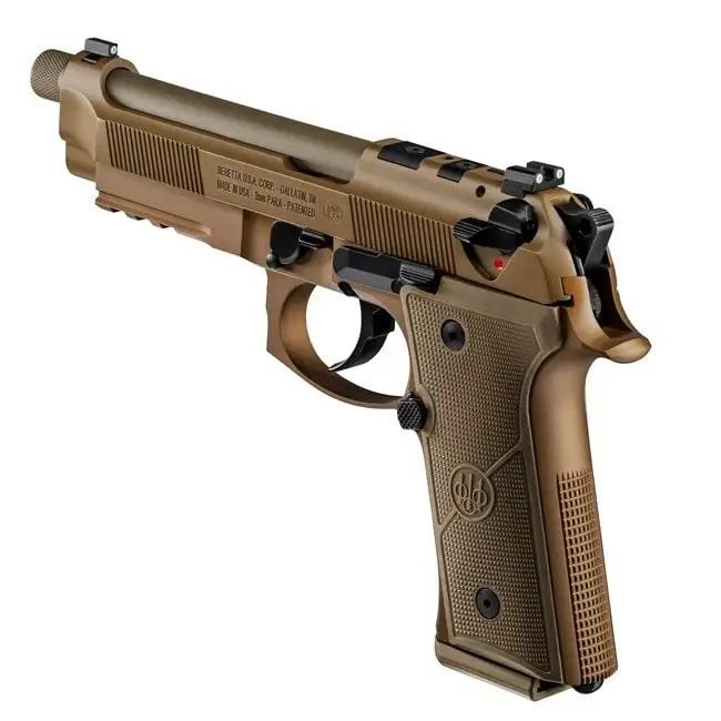 Beretta M9A4 G Handgun 9mm Luger 15/rd Magazines (3) 5.1" Barrel FDE Cerakote