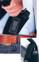 Uncle Mike's Size 0 Left Hand IWB Holster for Sm/Med DA Revolver 2-3" Barrel