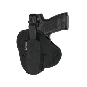 Uncle Mike's Sidekick Super Belt Slide Holsters Fits H&K USP 9mm/40/45 Black Ambi