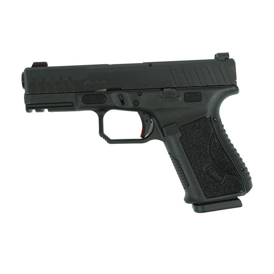 Tristar APOC Handgun 9mm Luger 15rd Magazine(2) 4" Barrel Fiber Optic Sights Black