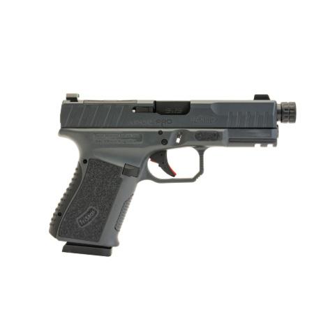 TriStar APOC Pro Handgun 9mm Luger 15rd Magazine (2) 4.48" Threaded Barrel Sniper Grey