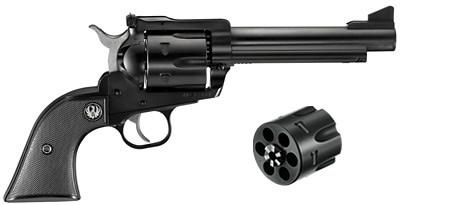Ruger New Blackhawk Convertible SA Handgun .45 Colt/.45 ACP 6RD Capacity 5.5" Barrel Blued
