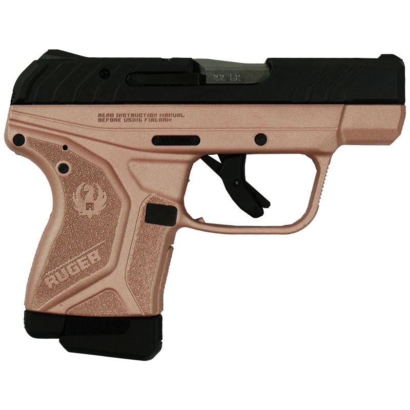 Ruger LCP II 13705 22 LR Handgun, Rose Gold Frame, 10rd, 2.75" Barrel