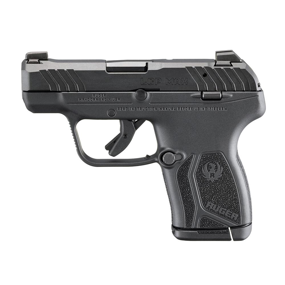Ruger LCP Max Handgun .380 ACP 10rd Magazine 2.8" Barrel Black
