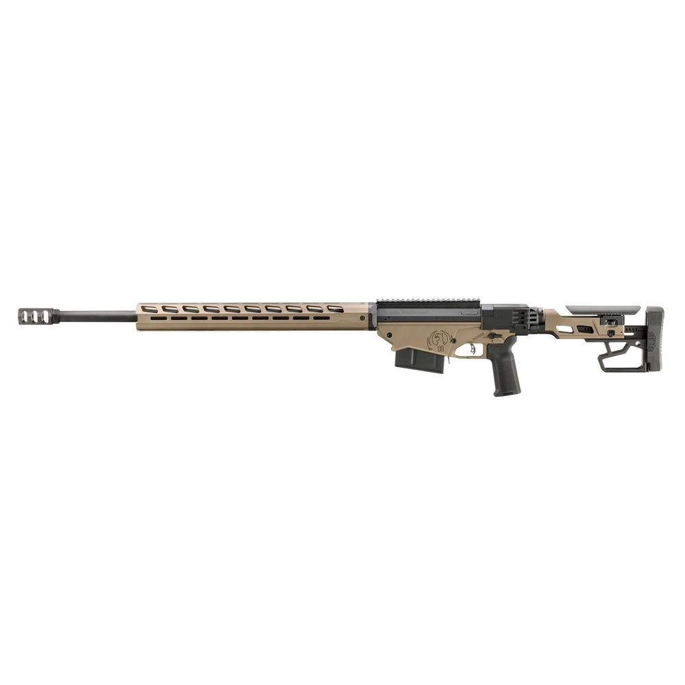 Ruger Precision Rifle .338 Lapua 5rd Magazines(2) 26" 3/4x24 Threaded Barrel Smoked Bronze Cerakote