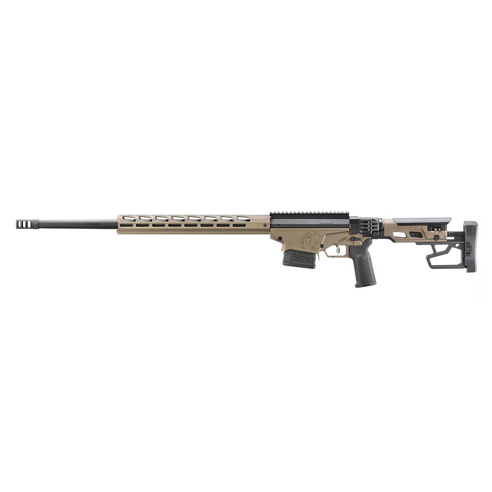Ruger Precision Bolt Action Rifle Bronze 6.5 PRC 8rd Magazines(2) 26" Threaded Barrel Smoked Bronze Cerakote