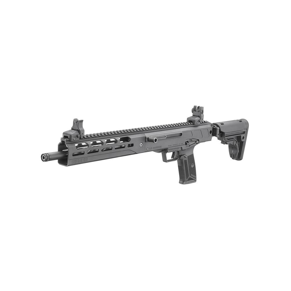 Ruger LC Capacity Compliant Carbine Autoloading Rifle 5.7x28mm 10rd Magazine 16.25" Barrel Black Fixed Stock