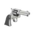 dRUGER WRANGLER 22LR REVLVR SILVER CERAKOTE 6RD 3.75"BBL, BLADE F.S.