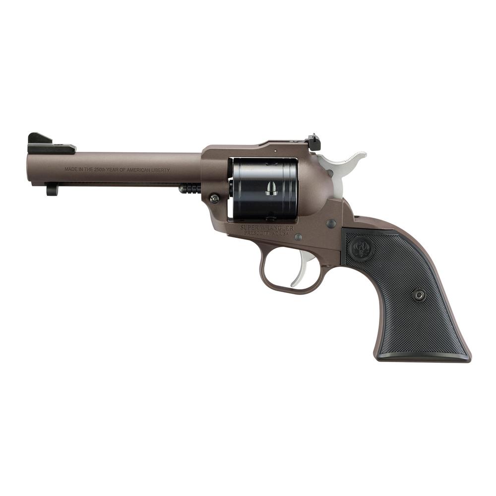 Ruger 250th Anniversary Super Wrangler Handgun .22 WMR/.22LR 6rd Capacity 4.6" Dark Bronze Finish