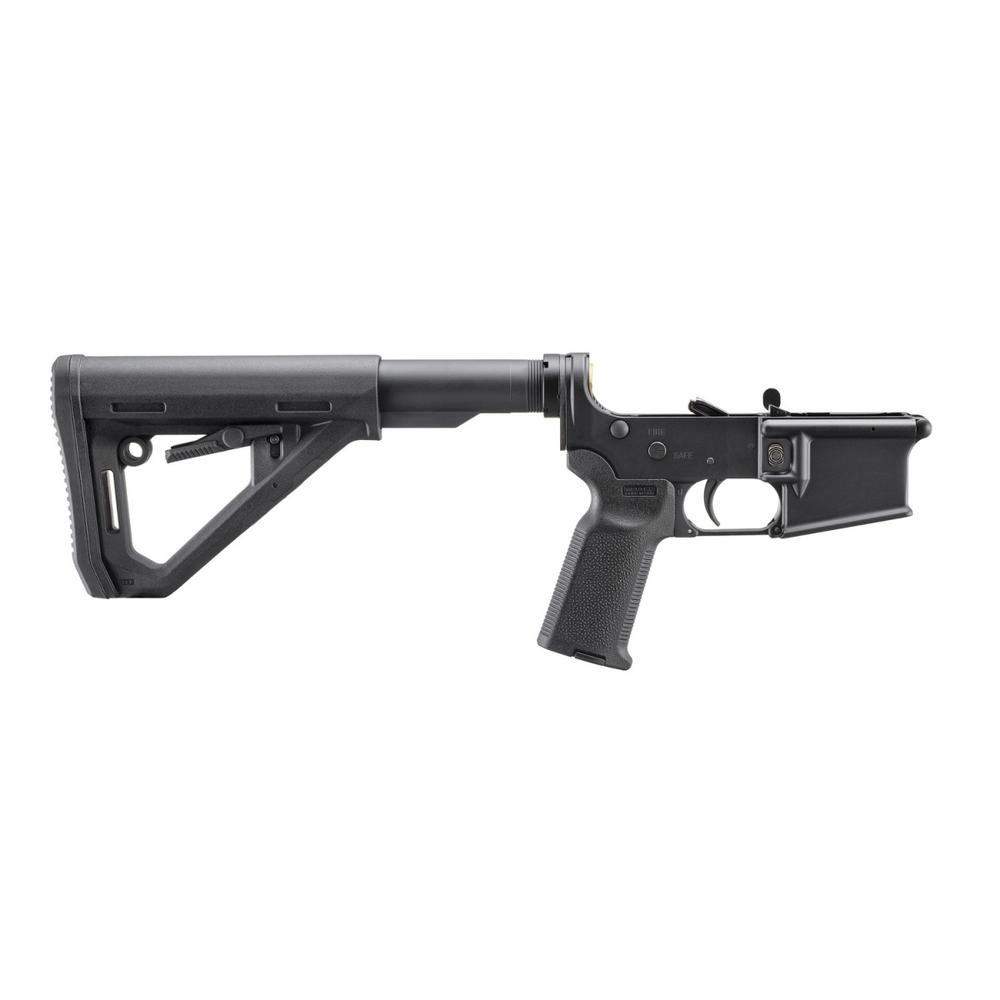 Ruger Complete AR Lower Aluminum Magpul DT Carbine Stock MOE K2 Grip Black
