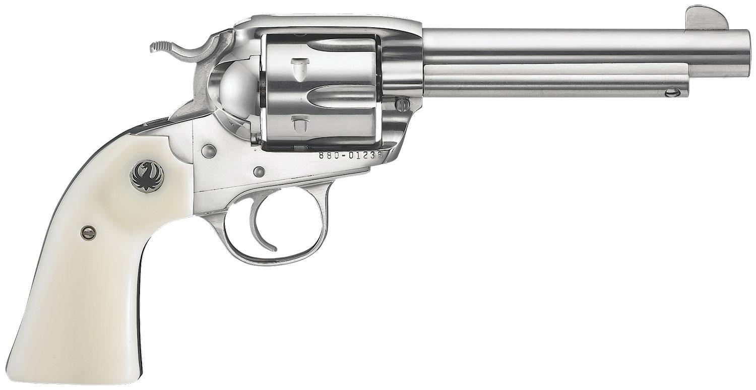 Ruger Vaquero Bisley 357 MAG SA Revolver 5.5 BBL Gloss STS