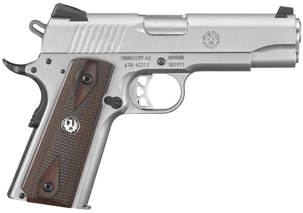 Sturm Ruger SR1911 45 Auto Pistol 4.250 Bbl Sts .45 ACP