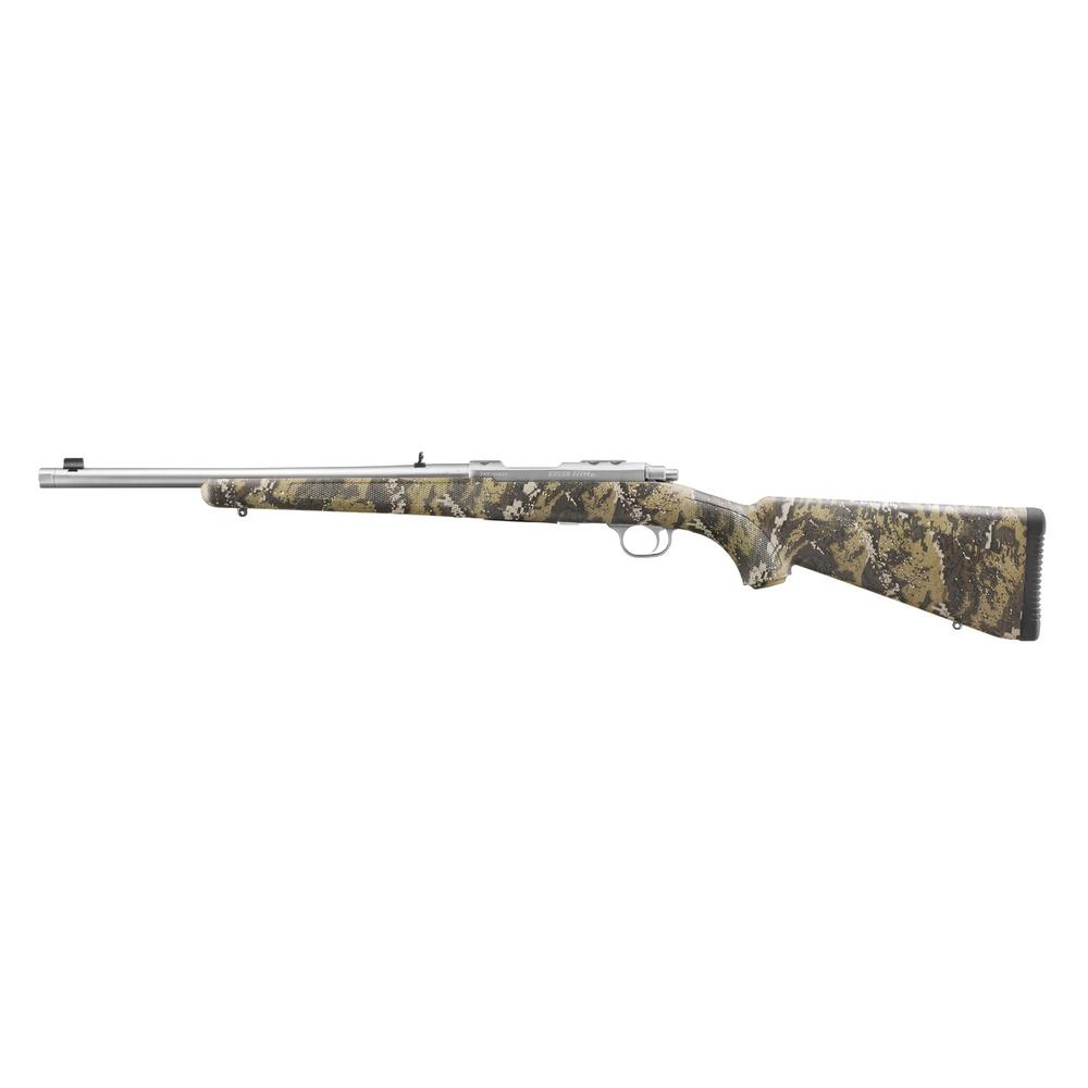 Ruger 77/44 Rifle .44 Rem 4rd Capacity 16.6" Threaded Barrel Mag Alloy Blued Steel w/Desolve Bare Reduced Camo…