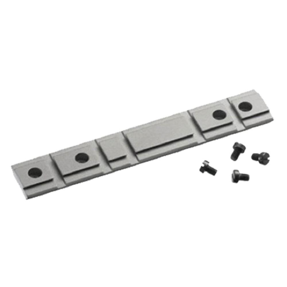 10/22 RIFLE SILVER POWDER COATED ALUMINUM SCOPE MOUNT BASE ADAPTER