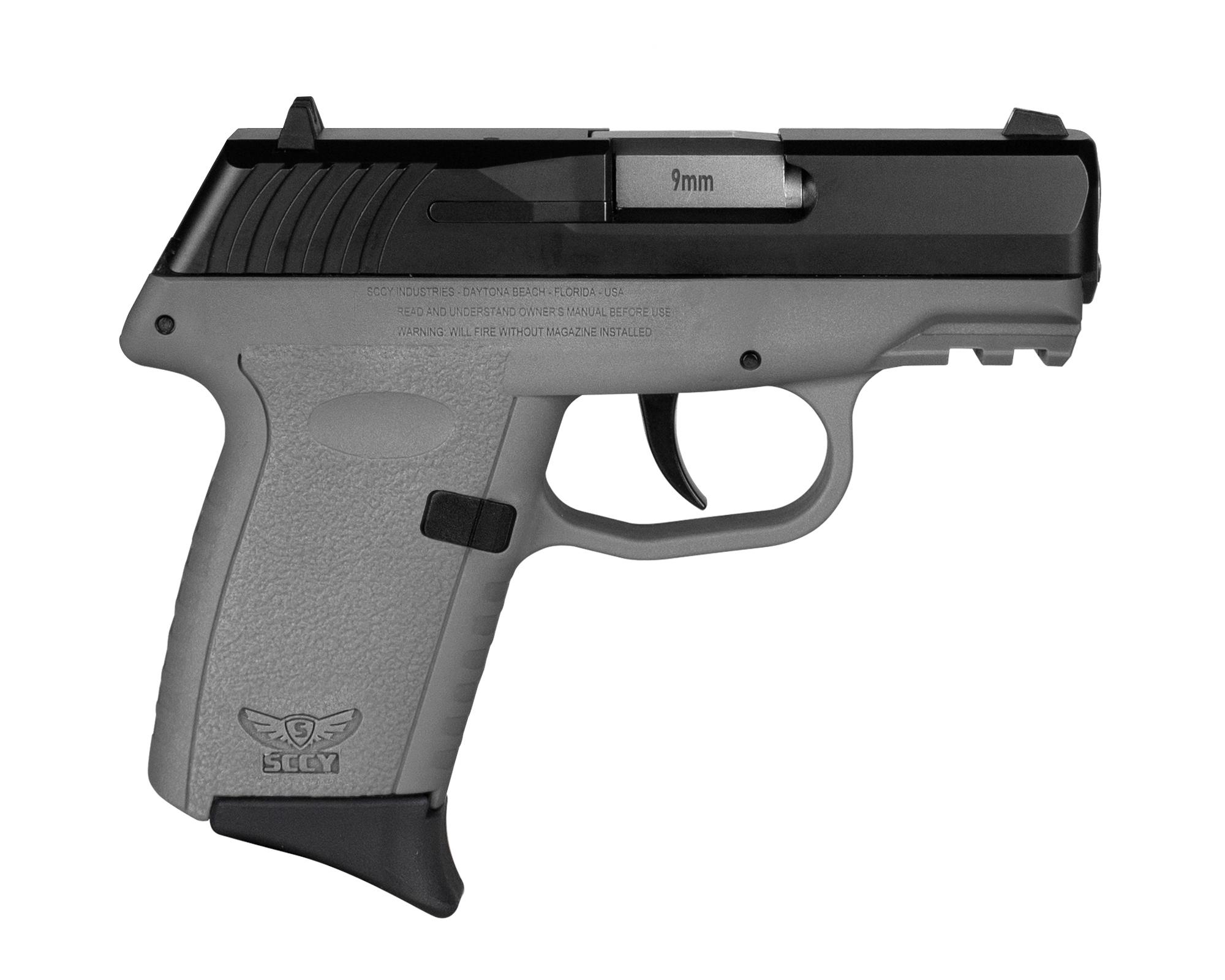 SCCY CPX-2 Handgun 9mm Luger 10rd Magazine 3.1" Barrel No Safety Black Sli-img-1