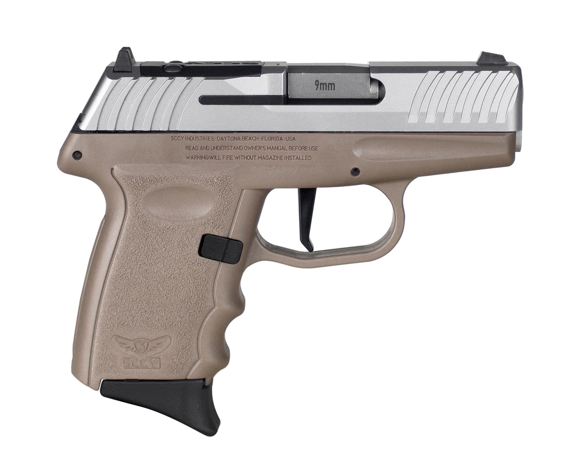 SCCY DVG-1 RDR Handgun 9mm Luger 10rd Magazine 3.1in. Barrel Striker ...