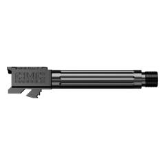 CMC Trigger for Glock Model 19- Fluted Threaded Barrel Black-img-1