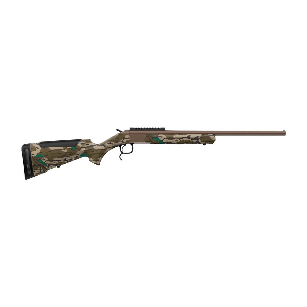 Retay Gamelander Mossy Oak Greenleaf Shotgun 410ga 3" Chamber Single Shot 22" Barrel Bronze Cerakote/Greenleaf…