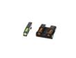 HIVIZ LiteWave H3 sight G Litepipes w/O front ring 9mm Glock 40S&W .357 Sig