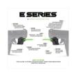 Viridian E Series Green Laser Black Ruger MAX-9 w/ Kydex Holster IWB RH