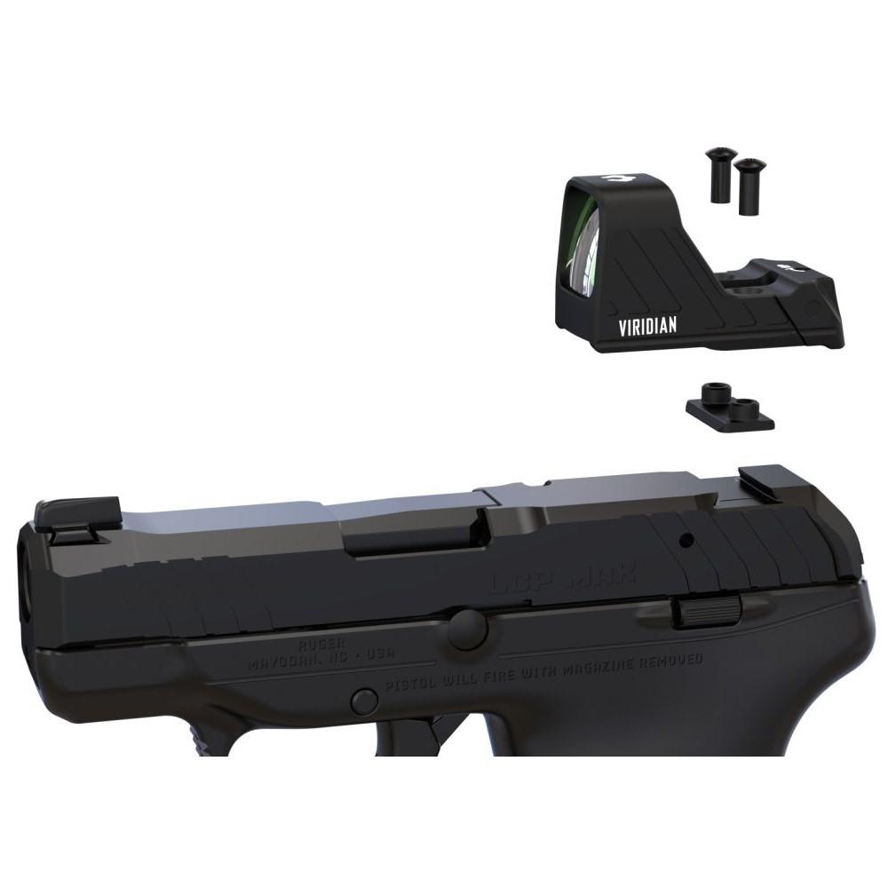 Viridian RFX11 1x16 Micro Grn Dot SHIELD Mount Ptrn Polymer Black Reflex
