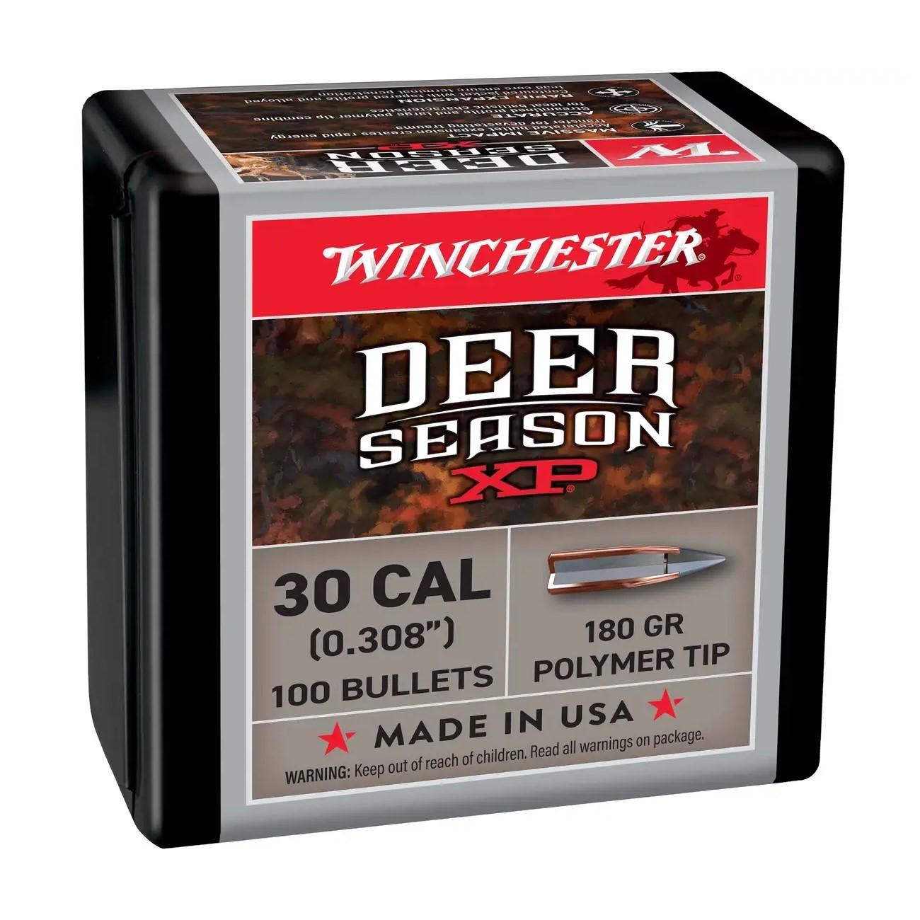 Winchester Deer Season XP Rifle Bullets 30 cal 150 gr 100/ct