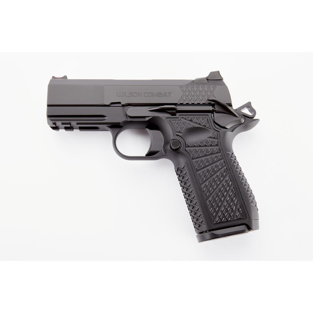 Wilson Combat SFX9 Double-Stack Handgun 15rd Sub-Compact 9mm Luger 15rd Magazines (2) 3.25" Barrel Black Lightrail…