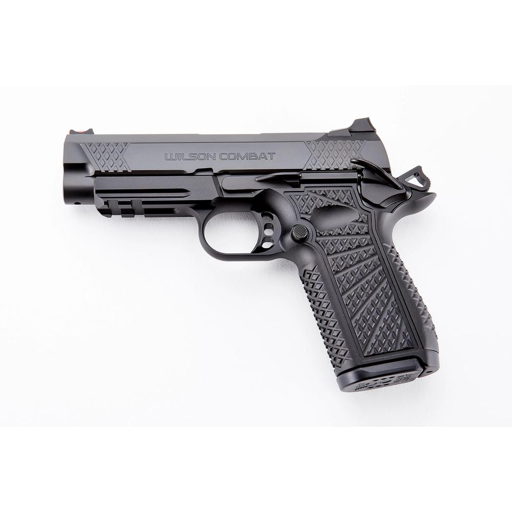 Wilson Combat SFX9 Double-Stack Compact Handgun 9mm Luger 15rd Magazines (2) 4" Barrel Black Lightrail Frame