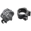 Weaver 4-Hole Skeleton Aluminum Scope Rings 30mm Low Matte