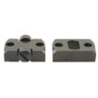 Weaver Grand Slam 2-Piece Steel Dovetail Scope Base (CVA Round Receiver) - Black