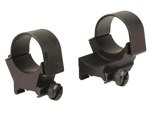 Weaver 49152 30mm Detachable Top-Mount Extension Rings High Matte Black
