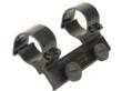 Weaver Detachable Side Mount Aluminum Scope Rings & Base Mount 1" High