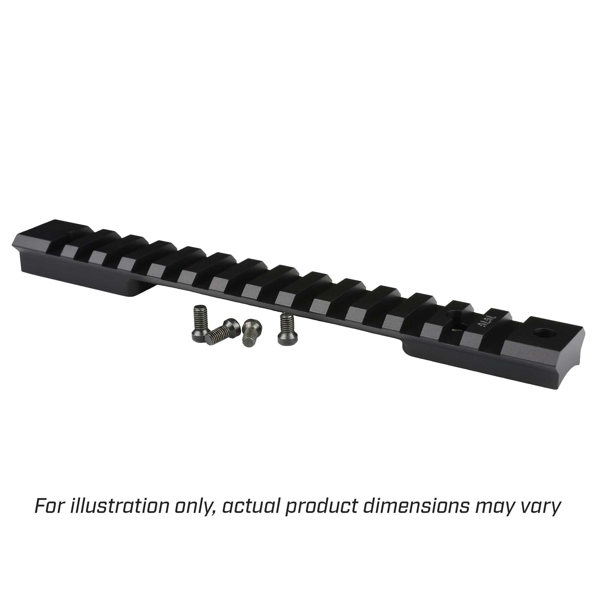 Warne 7699-20MOA Savage AXIS Edge Tactical Rail 20MOA 7075/T6 Aluminum