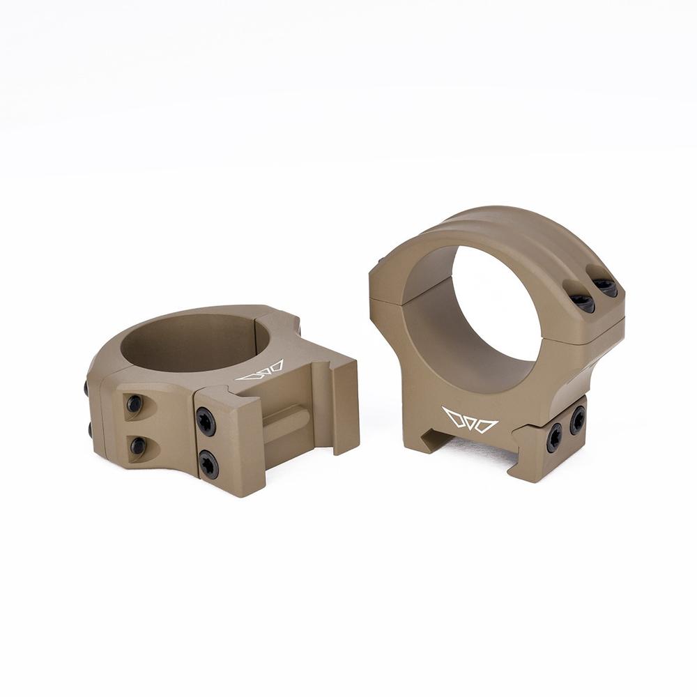 Warne HyperLite 34mm High Dark Earth Scope Rings