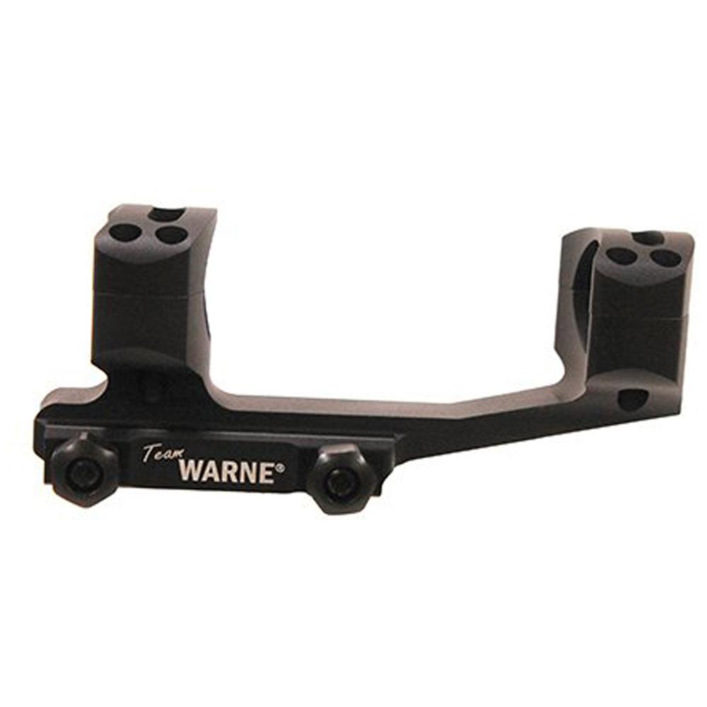 Warne Tactical Quick Detach X-SKEL Extended Cantilever Mount 30mm Black Scope Ring